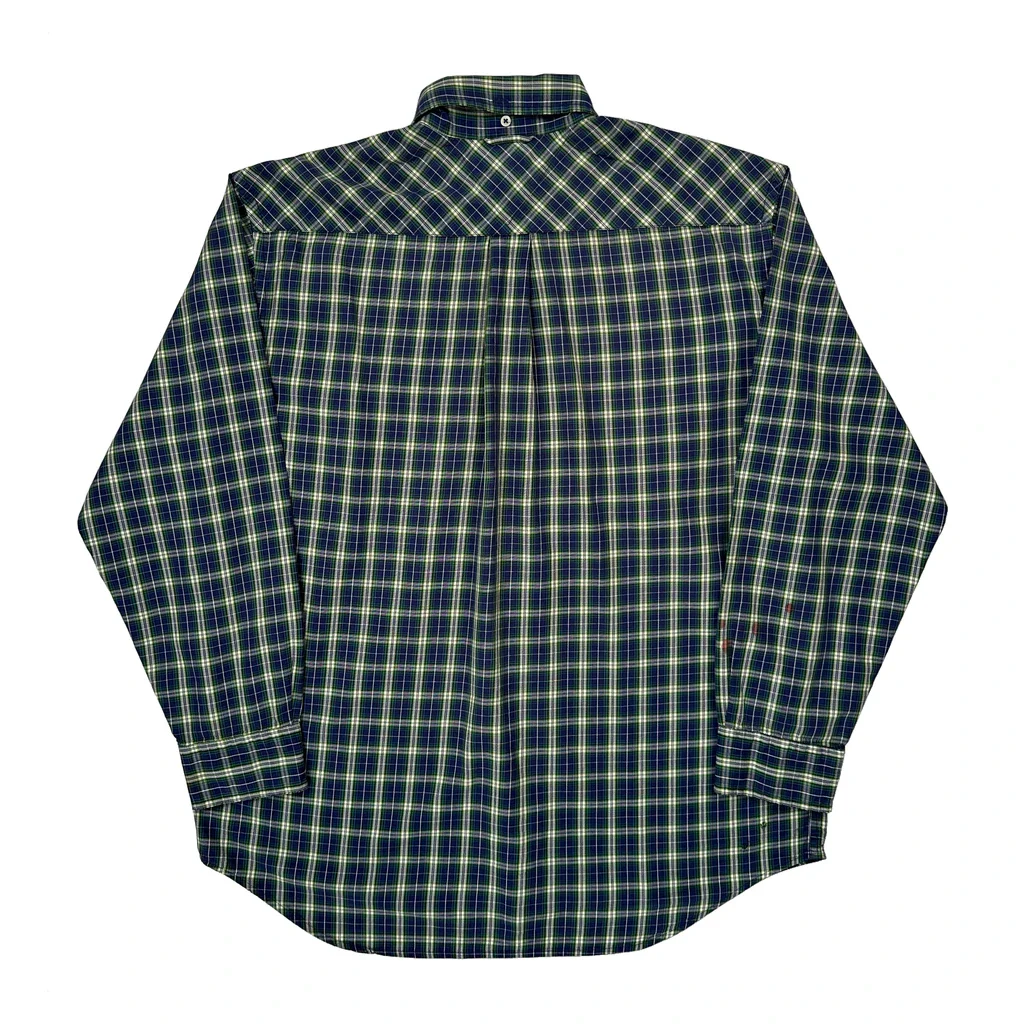 Tommy Hilfiger Checked Shirt - Medium Blue Cotton - Image 2