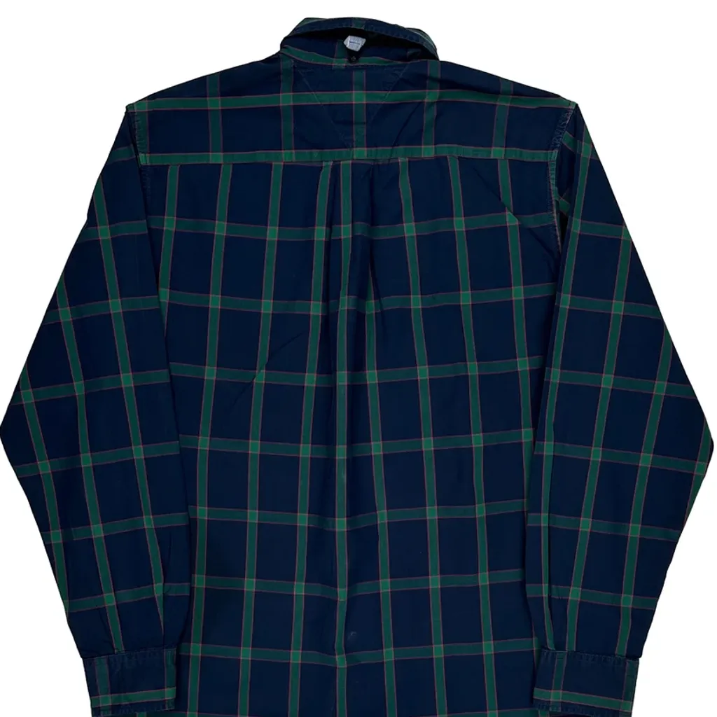 Tommy Hilfiger Checked Shirt - Medium Blue Cotton - Image 6