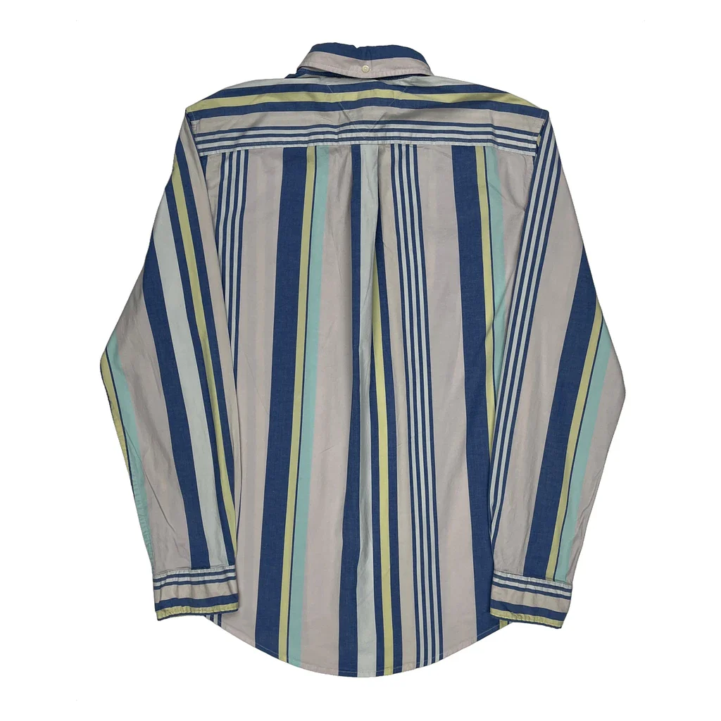Tommy Hilfiger Striped Shirt - Medium Blue Cotton - Image 2
