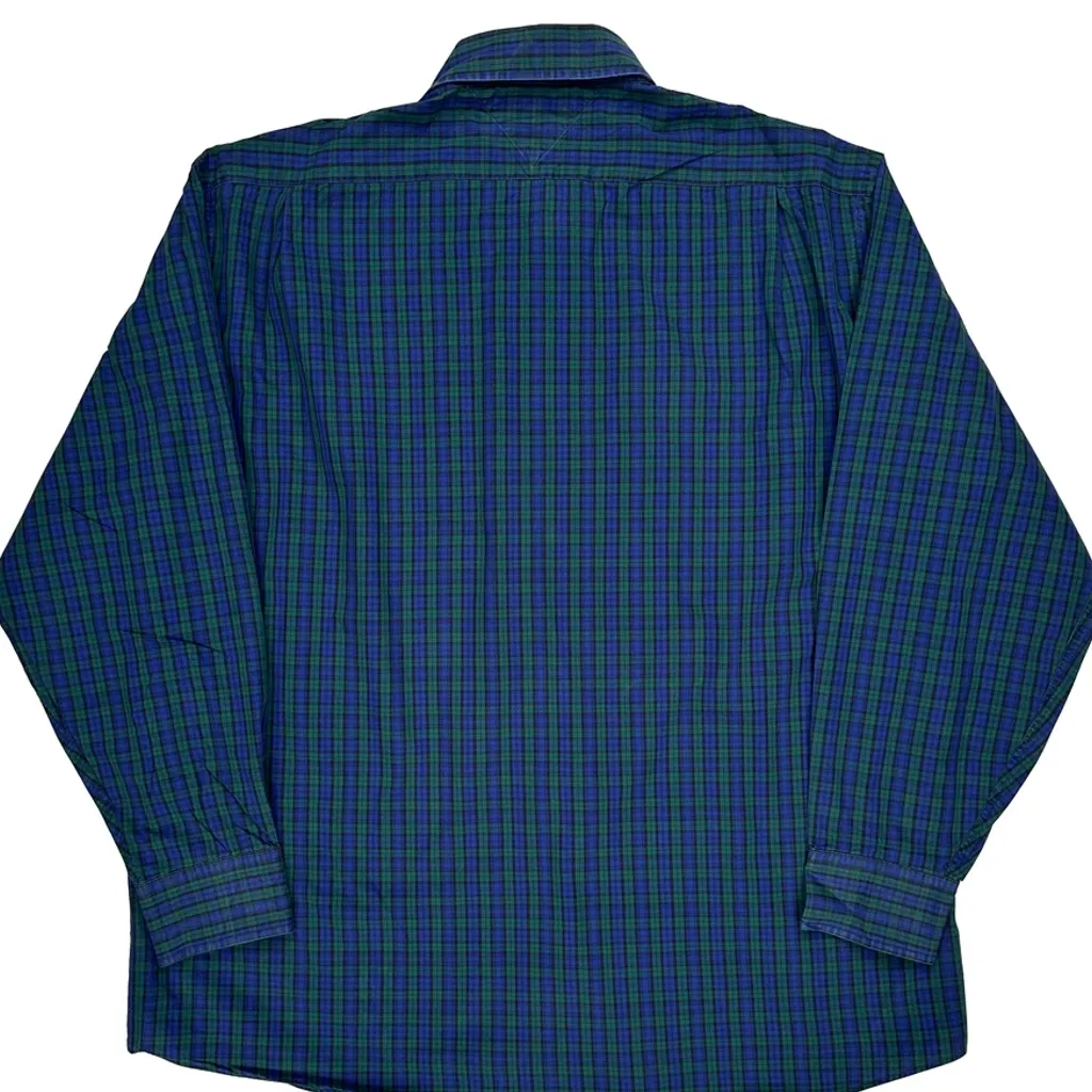 Tommy Hilfiger Checked Shirt - Small Blue Cotton - Image 6