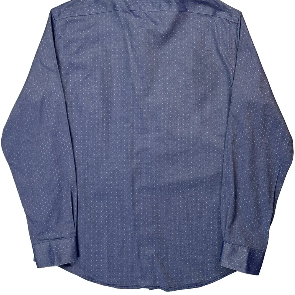 Tommy Hilfiger Slim Fit Shirt - XL Blue Cotton - Image 7