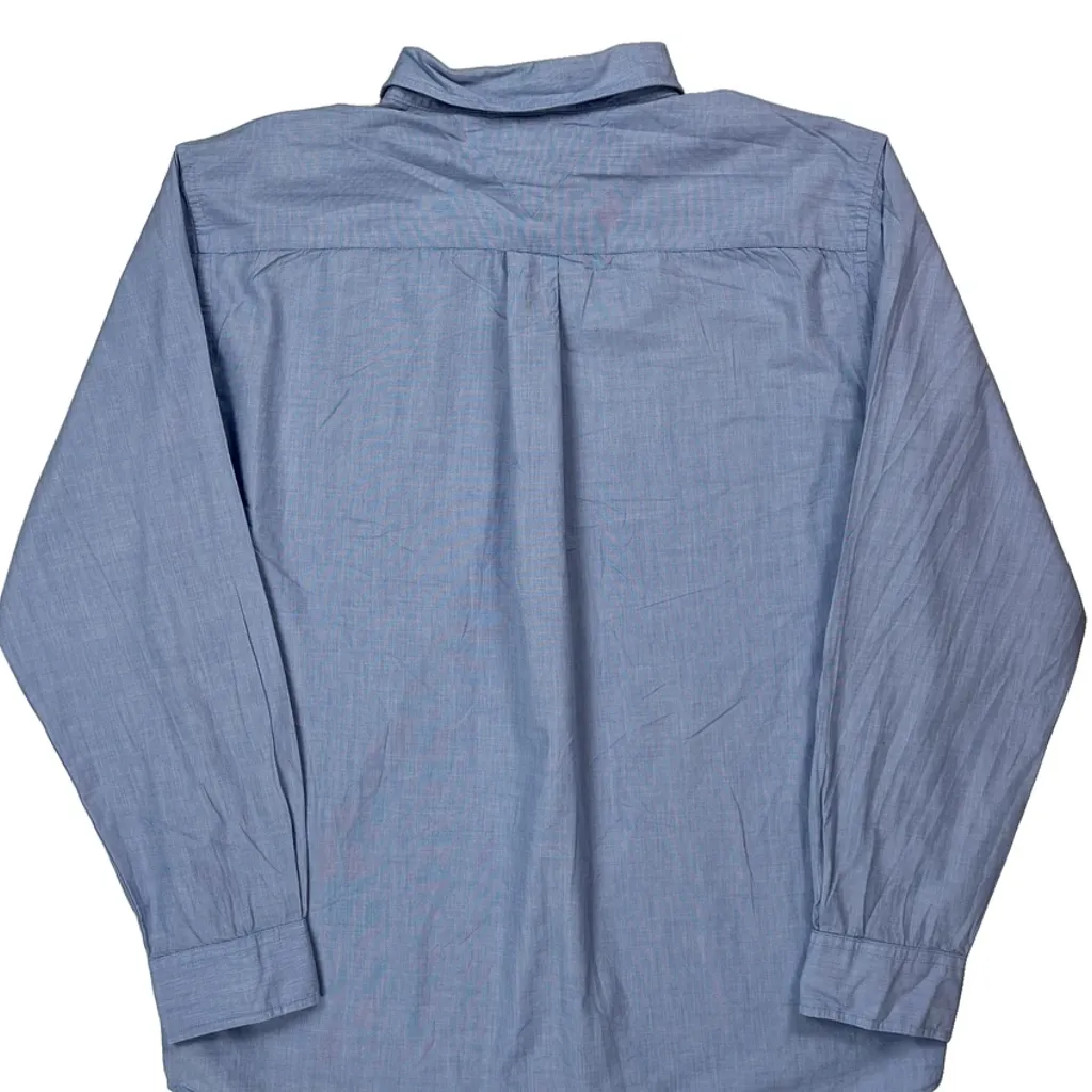 Tommy Hilfiger Shirt - XL Blue Cotton - Image 6
