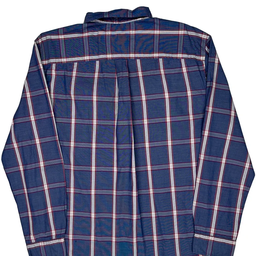 Tommy Hilfiger Checked Shirt - XL Blue Cotton - Image 6