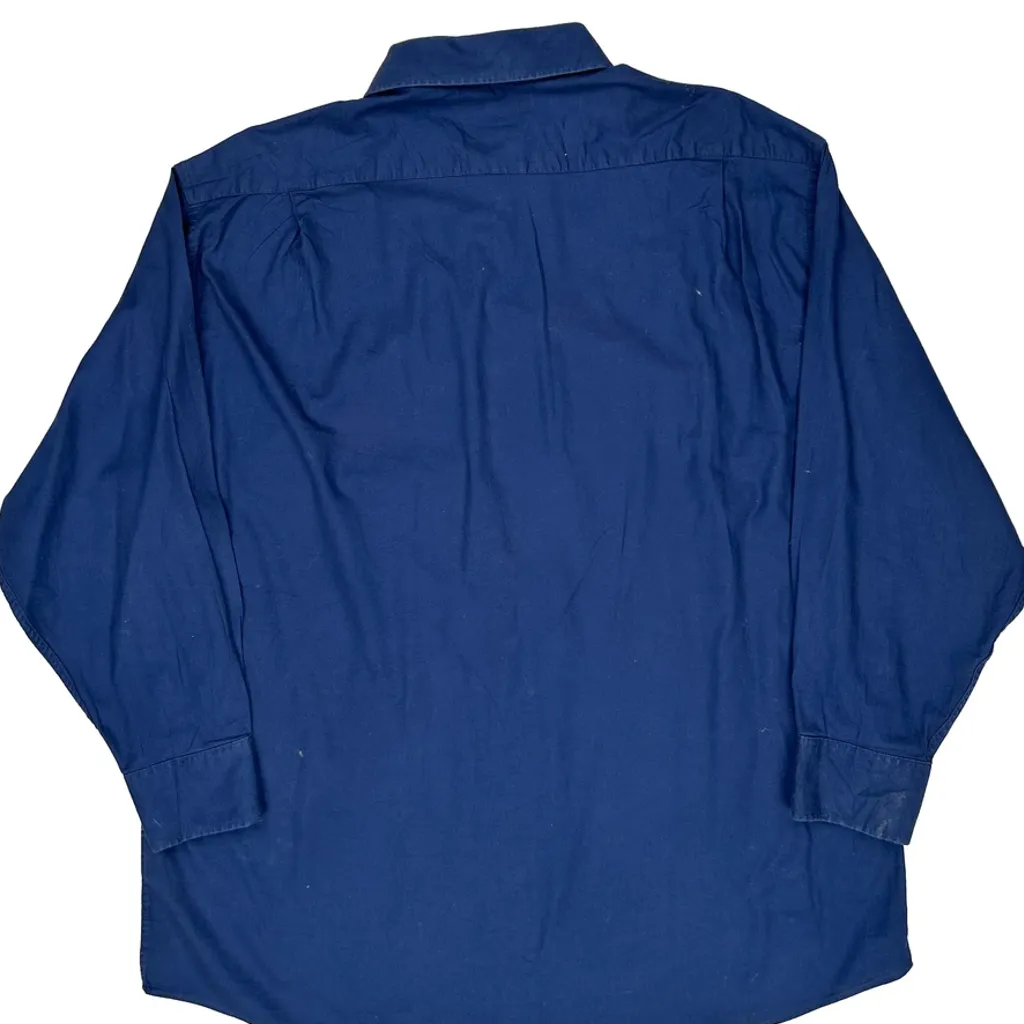 Tommy Hilfiger Shirt - XL Blue Cotton - Image 6