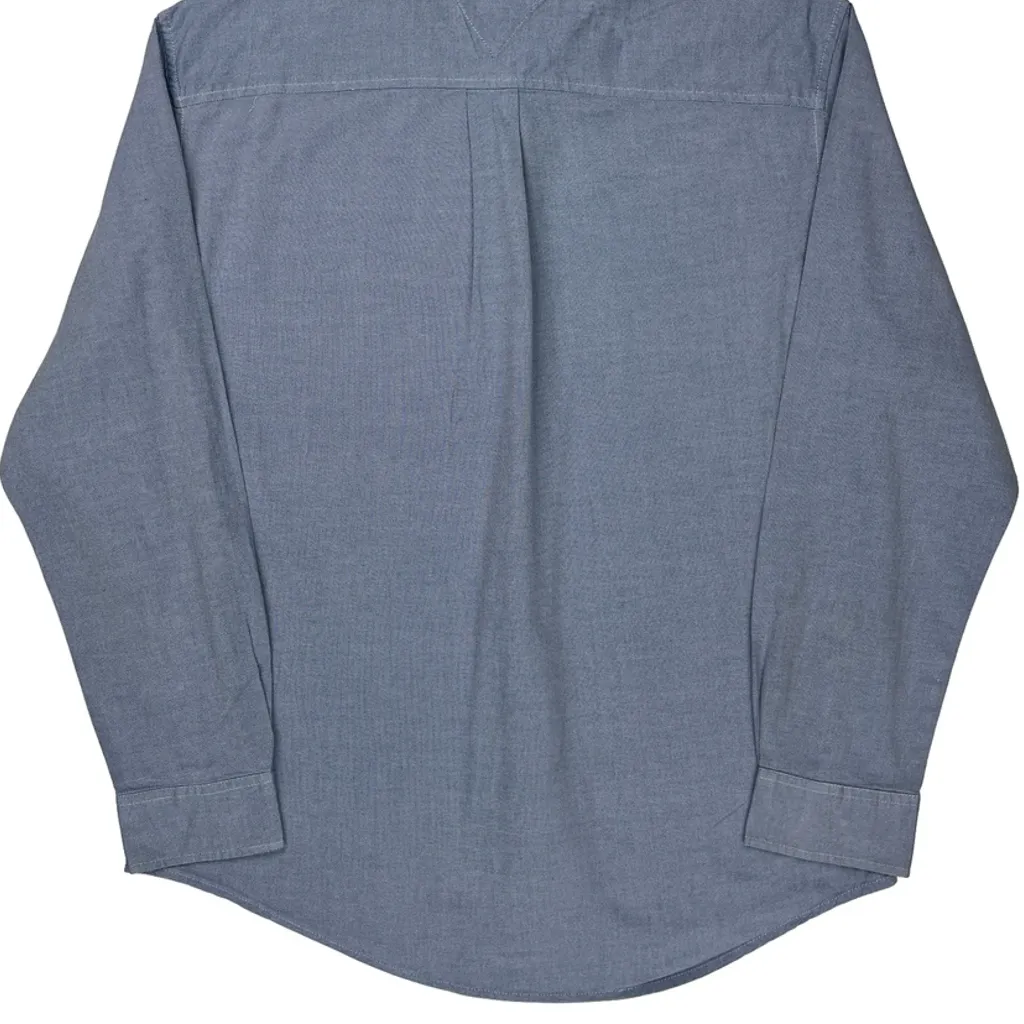 Tommy Hilfiger Shirt - XL Blue Cotton - Image 6