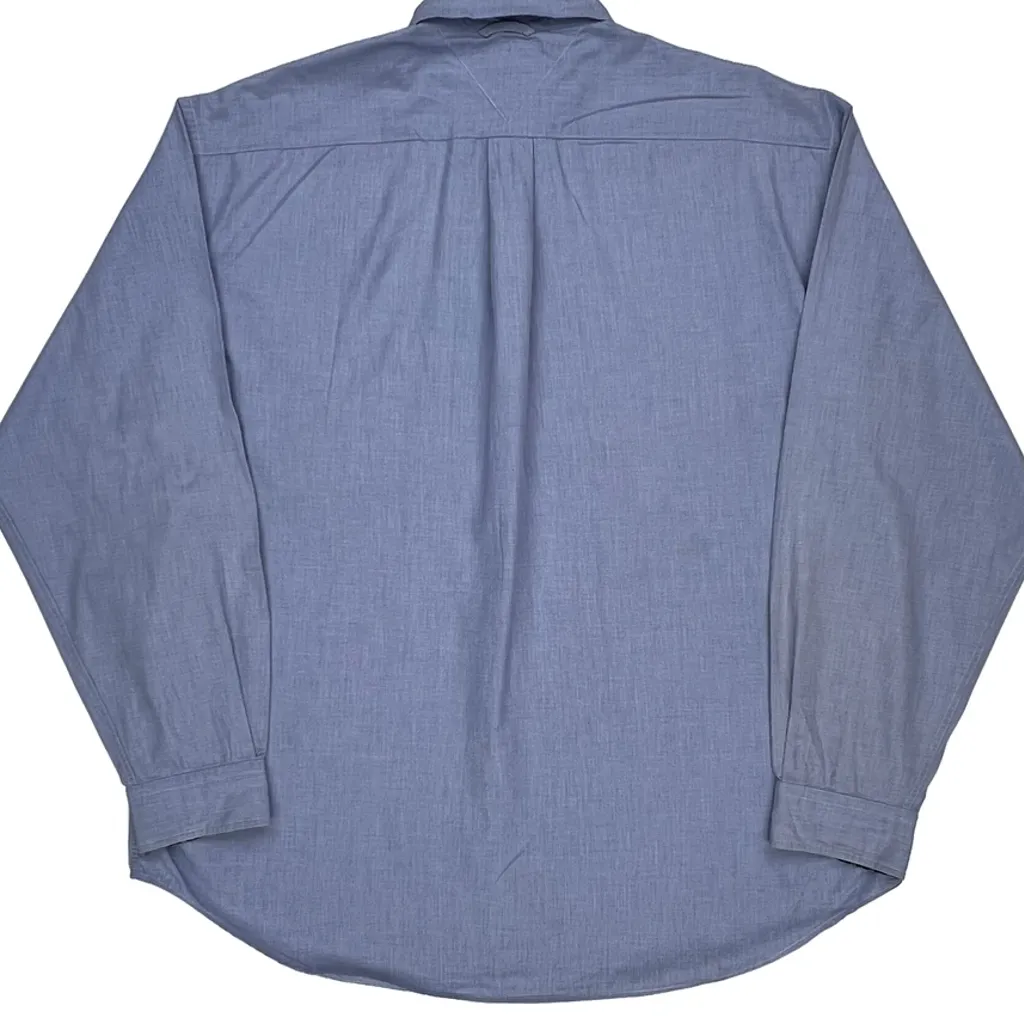 Tommy Hilfiger Checked Shirt - XL Blue Cotton - Image 6
