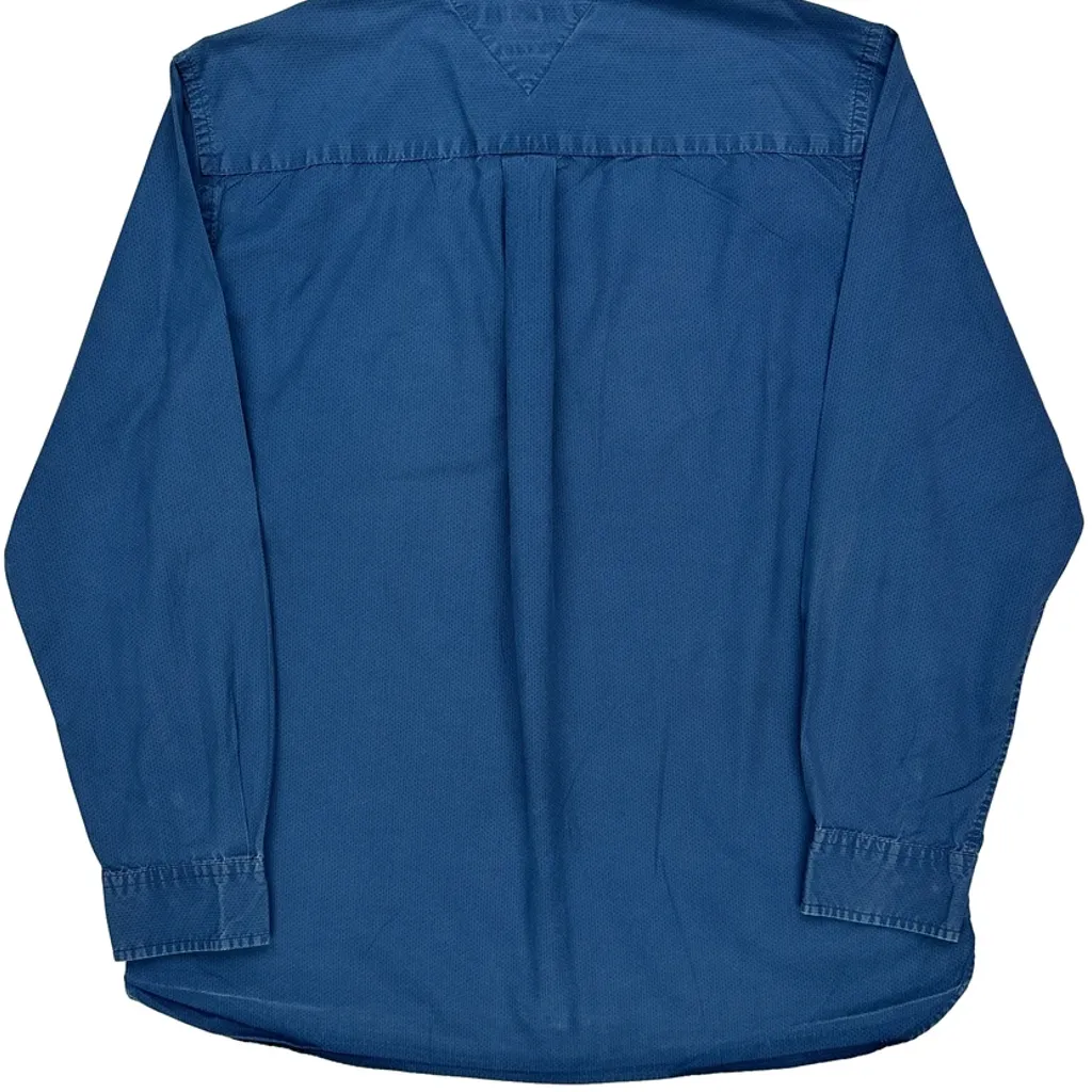 Tommy Hilfiger Shirt - XL Blue Cotton - Image 6