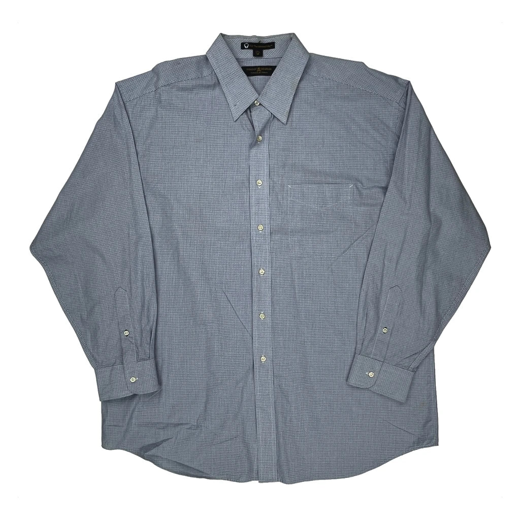 Tommy Hilfiger Checked Shirt - XL Blue Cotton