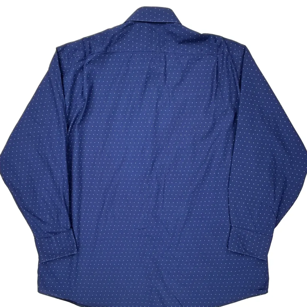 Tommy Hilfiger Polka Dot Shirt - XL Blue Cotton - Image 6