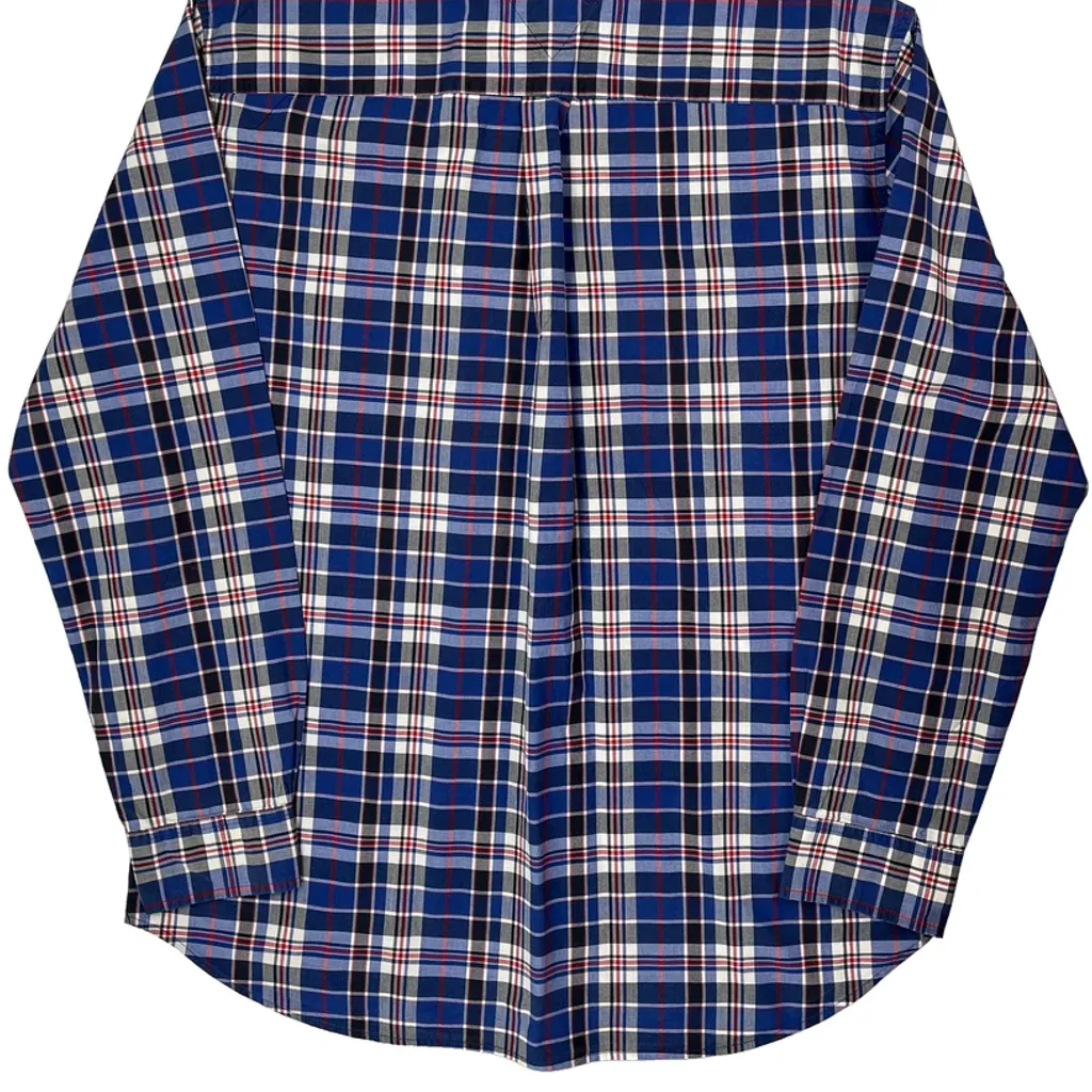 Tommy Hilfiger Checked Shirt - XL Blue Cotton - Image 7