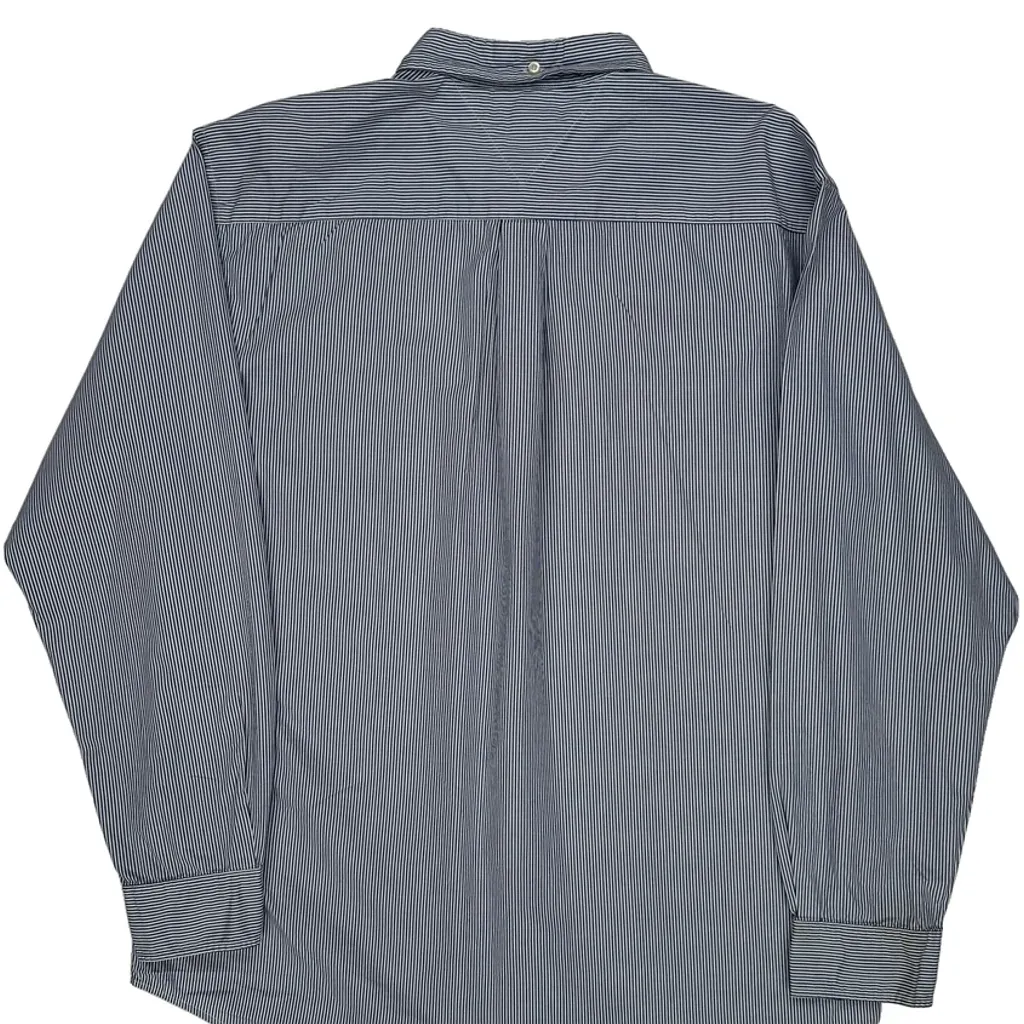 Tommy Hilfiger Striped Shirt - XL Blue Cotton - Image 6