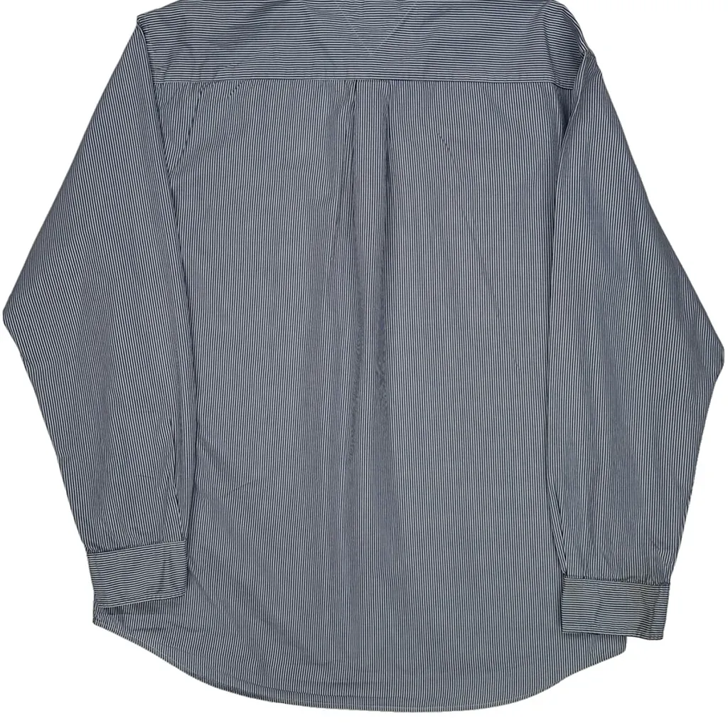 Tommy Hilfiger Striped Shirt - XL Blue Cotton - Image 7