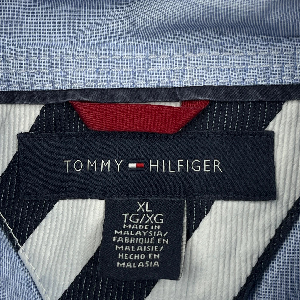 Tommy Hilfiger Shirt - XL Blue Cotton - Image 3