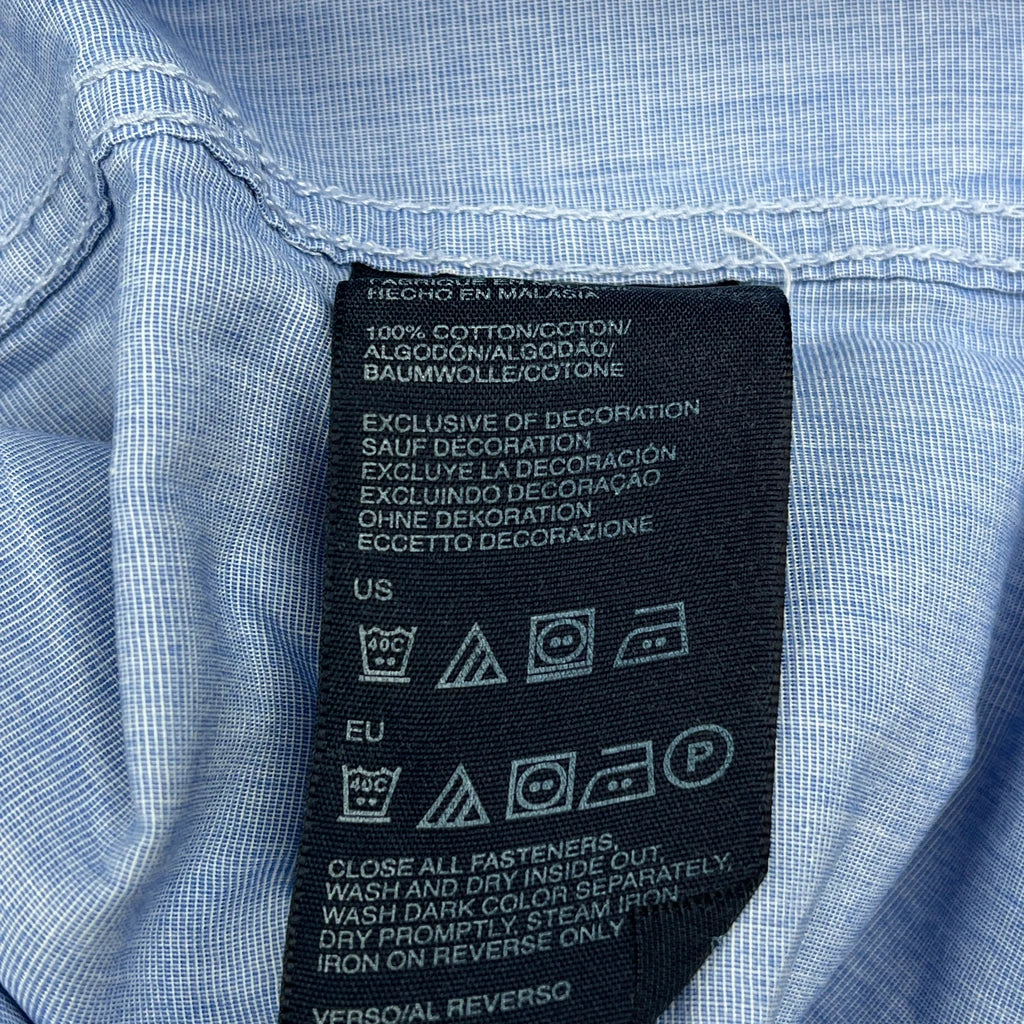 Tommy Hilfiger Shirt - XL Blue Cotton - Image 4