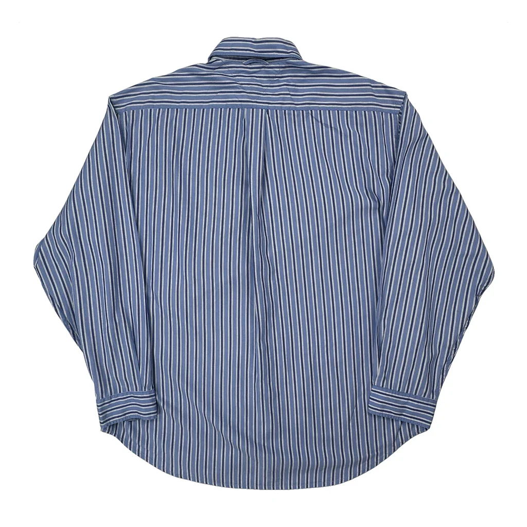 Tommy Hilfiger Striped Shirt - XL Blue Cotton - Image 2