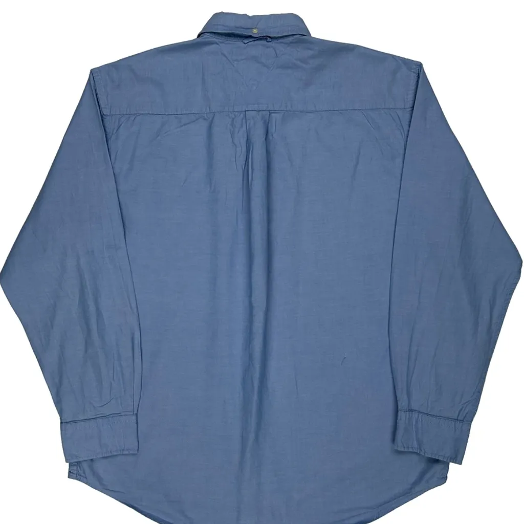 Tommy Hilfiger Shirt - XL Blue Cotton - Image 6