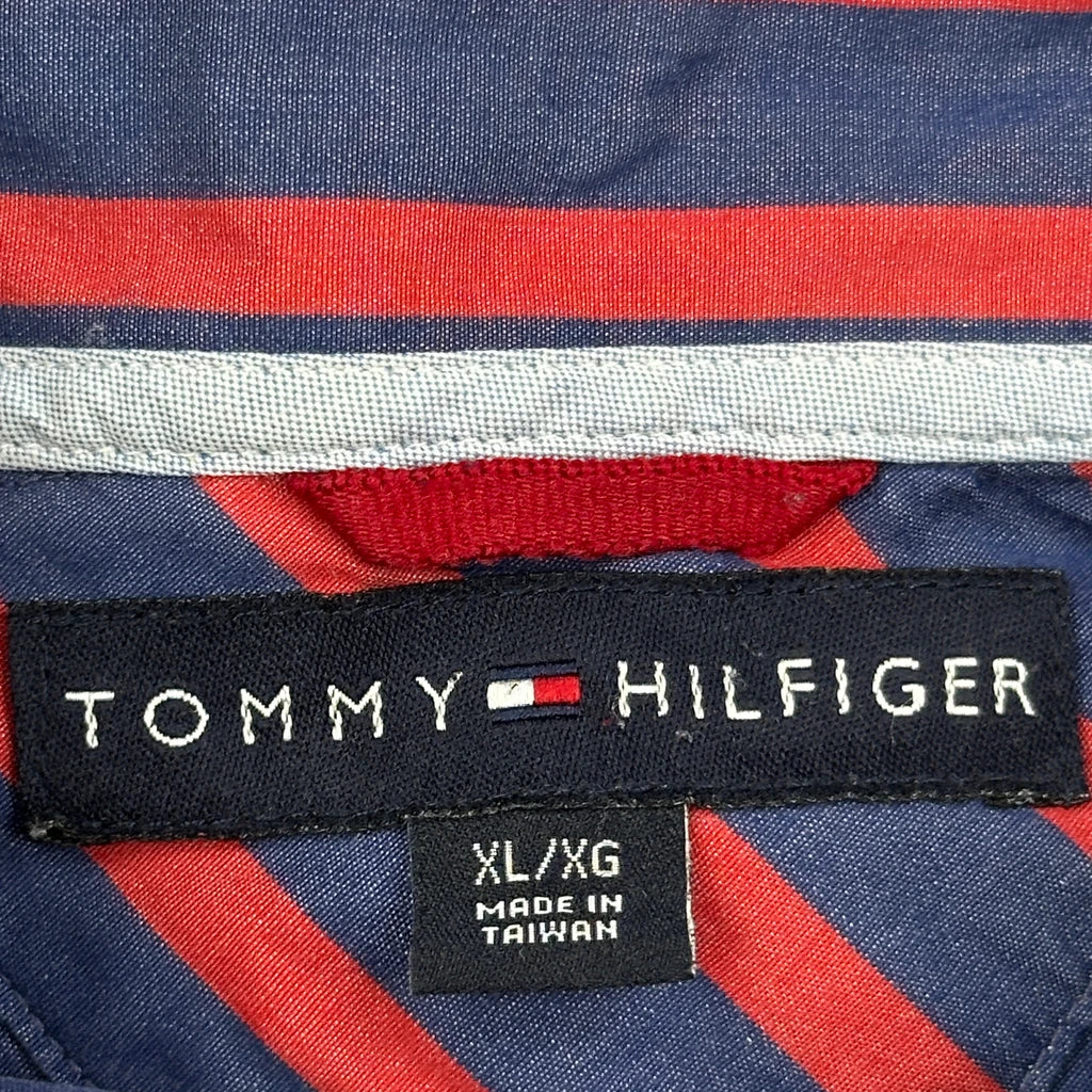 Tommy Hilfiger Striped Shirt - XL Blue Cotton - Image 3
