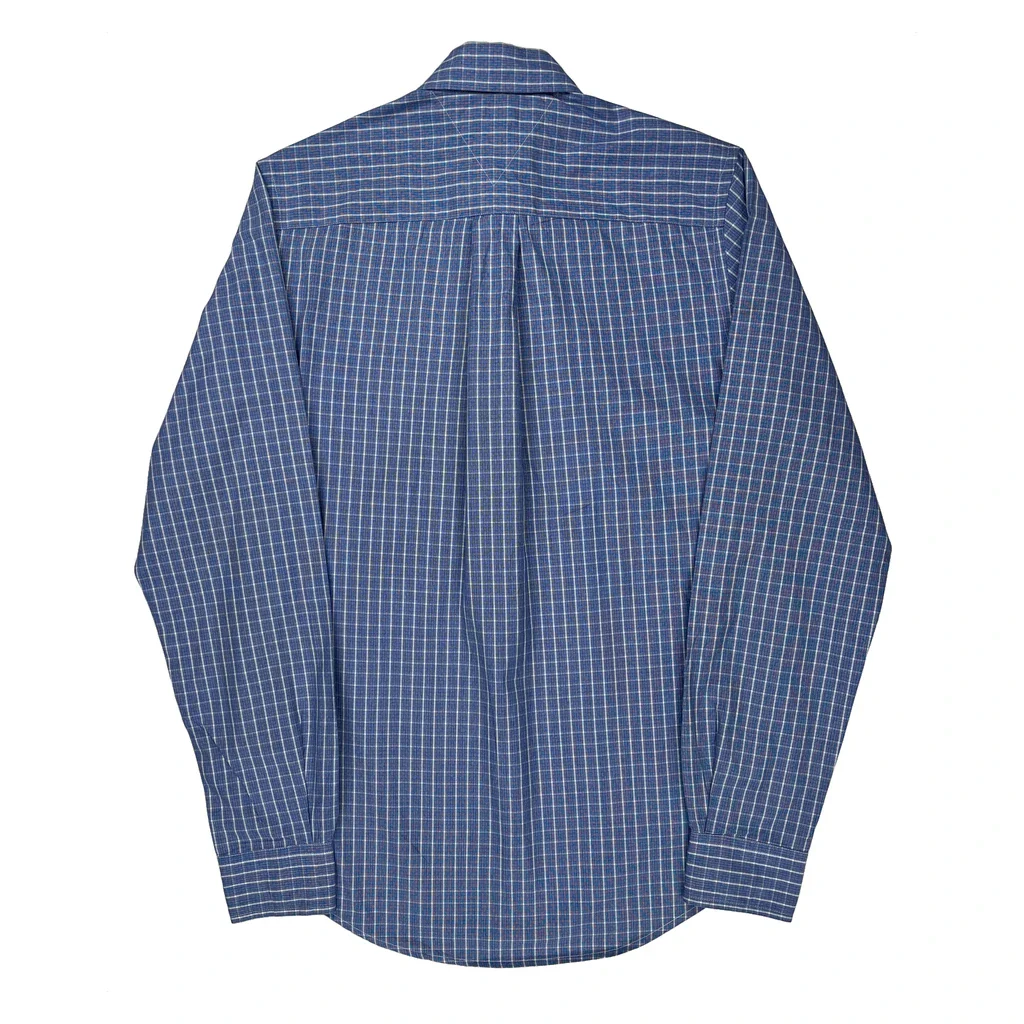Tommy Hilfiger Checked Shirt - XS Blue Cotton - Image 2