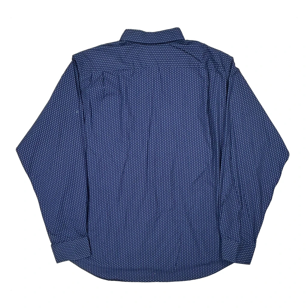 Tommy Hilfiger Polka Dot Shirt - 2XL Blue Cotton - Image 2
