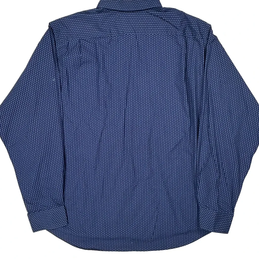 Tommy Hilfiger Polka Dot Shirt - 2XL Blue Cotton - Image 6