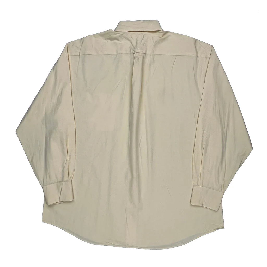 Tommy Hilfiger Shirt - XL Cream Cotton - Image 2