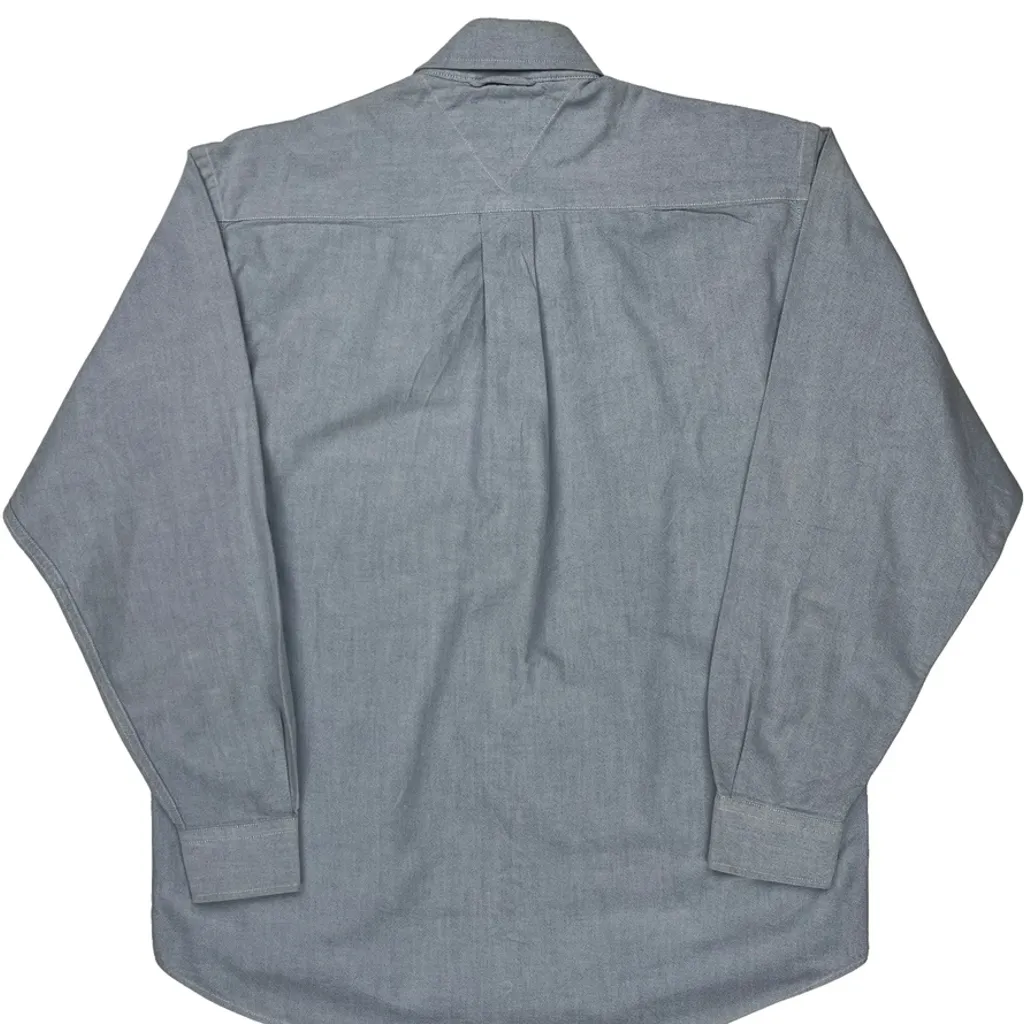 Tommy Hilfiger Shirt - Small Gray Cotton - Image 7