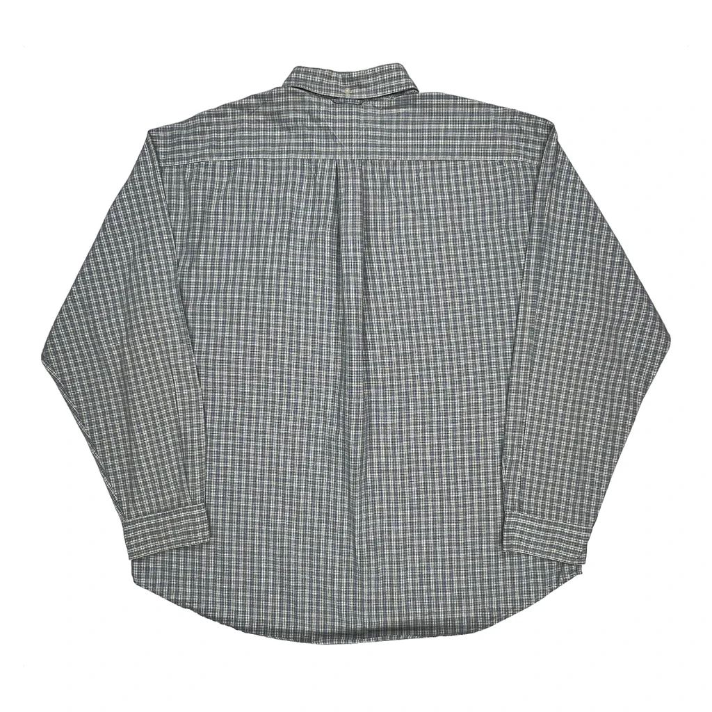 Tommy Hilfiger Checked Shirt - 2XL Gray Cotton - Image 2