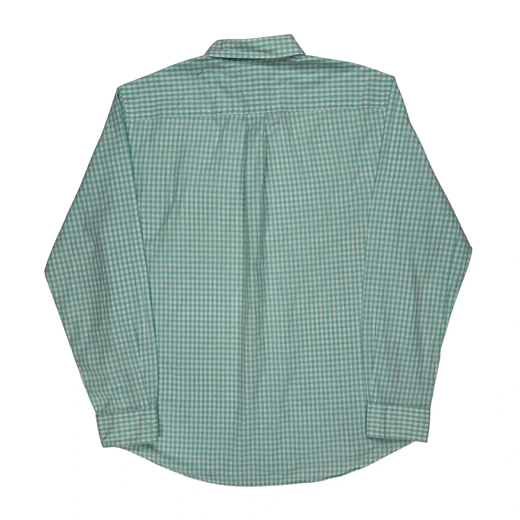 Tommy Hilfiger Checked Shirt - Large Green Cotton - Image 2