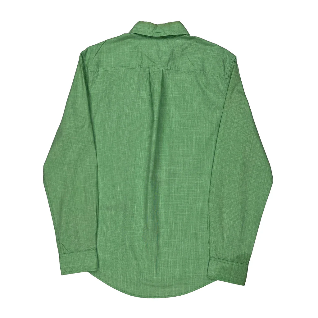 Tommy Hilfiger Shirt - Medium Green Cotton - Image 2