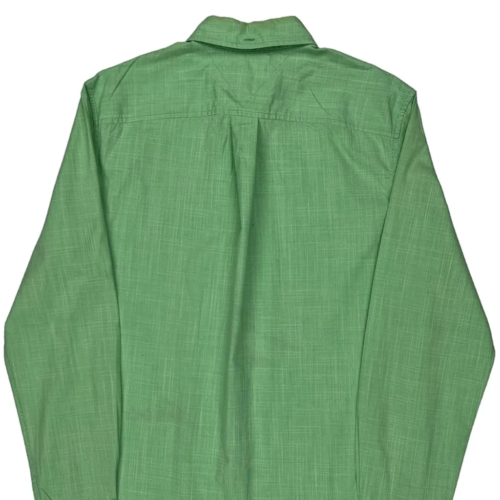 Tommy Hilfiger Shirt - Medium Green Cotton - Image 7