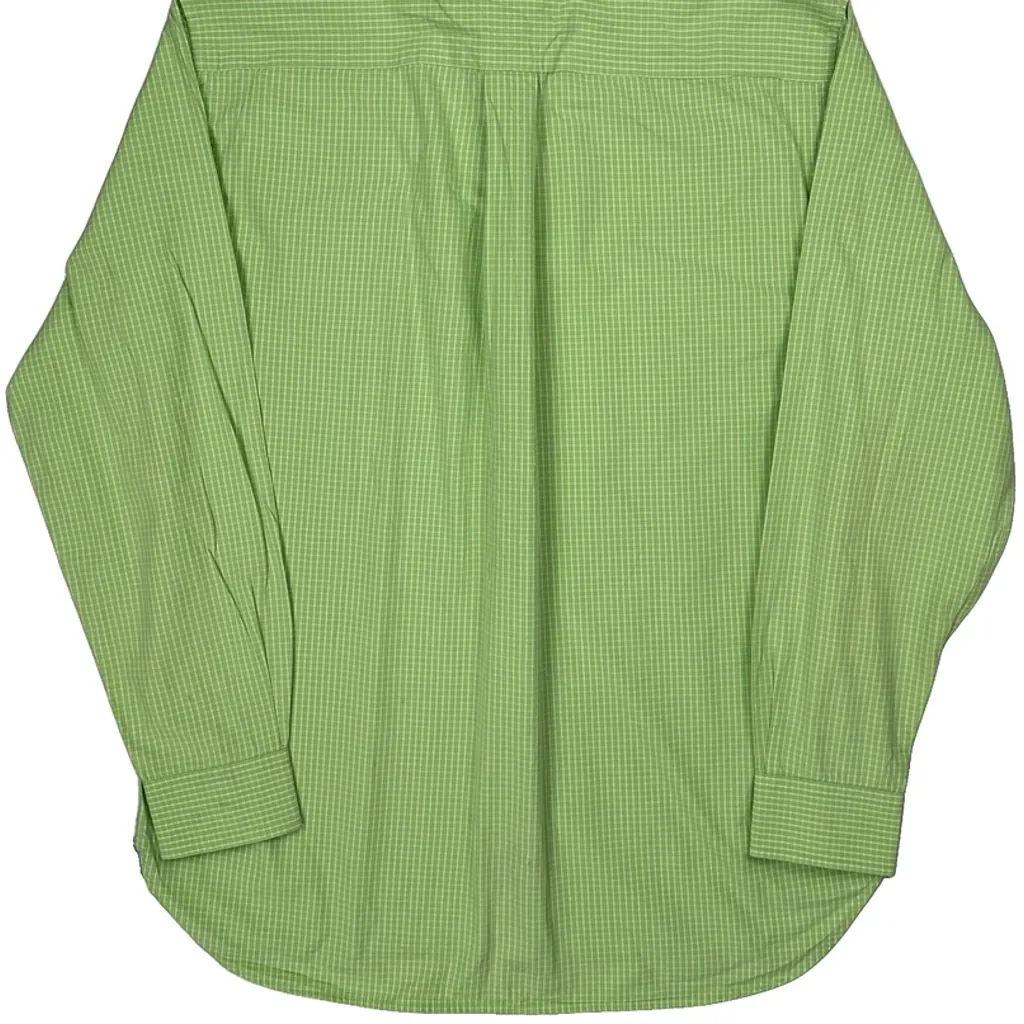 Tommy Hilfiger Checked Shirt - Medium Green Cotton - Image 6