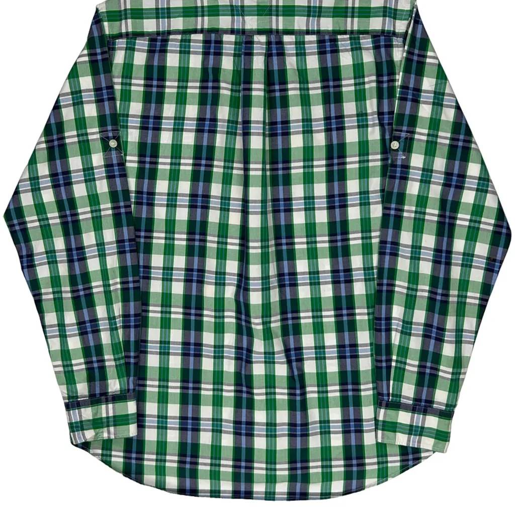 Tommy Hilfiger Checked Shirt - Medium Green Cotton - Image 6