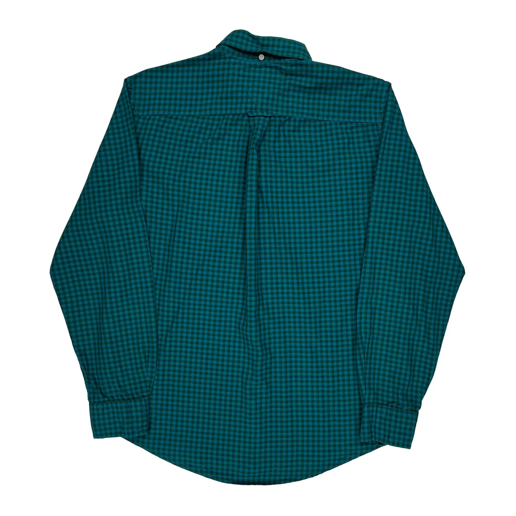 Tommy Hilfiger Checked Shirt - Medium Green Cotton - Image 2