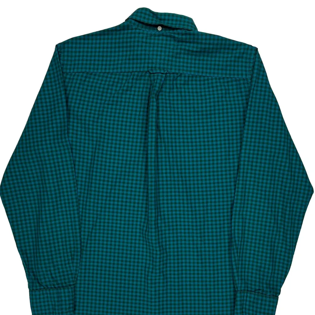 Tommy Hilfiger Checked Shirt - Medium Green Cotton - Image 6