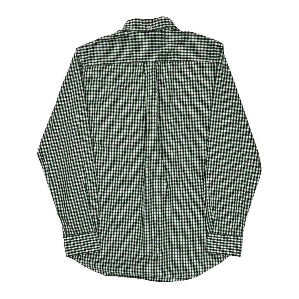 Tommy Hilfiger Checked Shirt - Small Green Cotton - Image 2