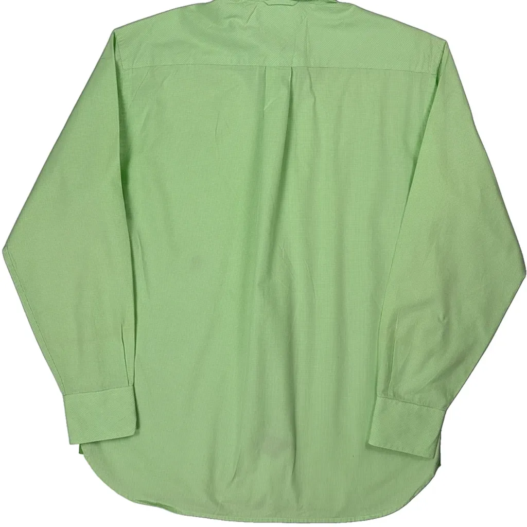 Tommy Hilfiger Shirt - Small Green Cotton - Image 6