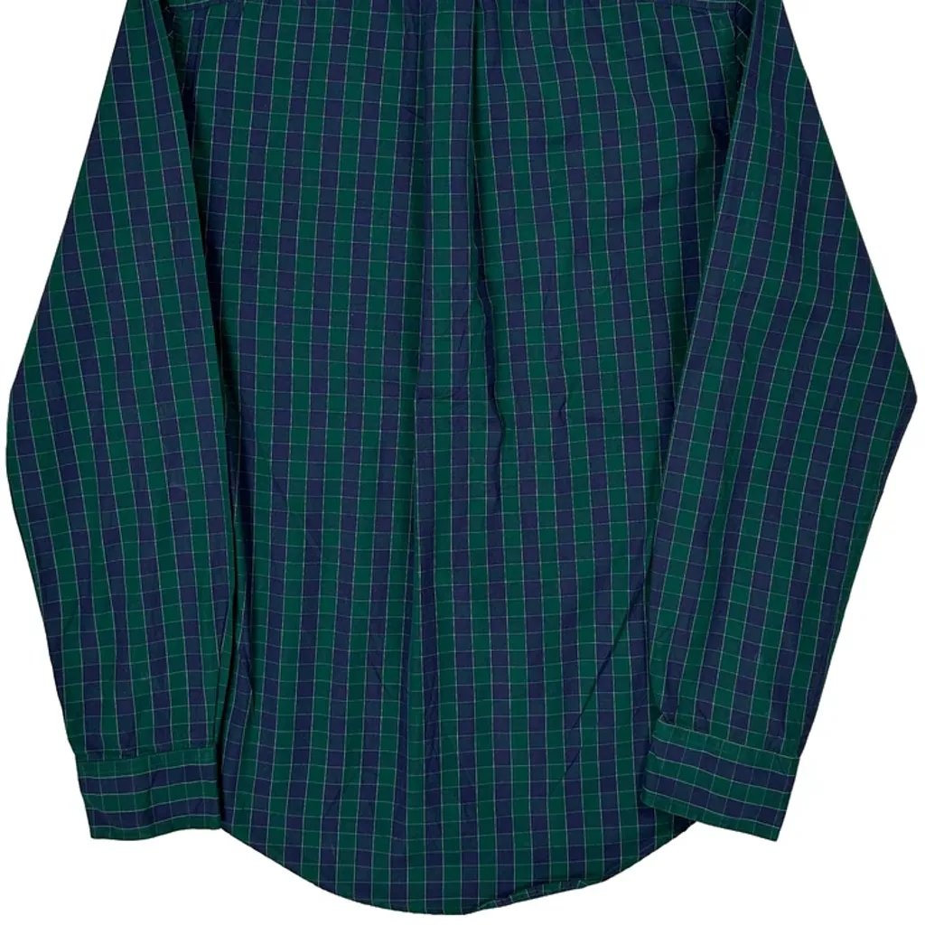Tommy Hilfiger Checked Shirt - Small Green Cotton - Image 7