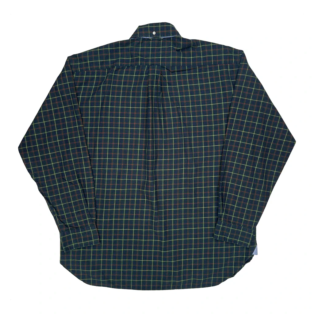 Tommy Hilfiger Checked Shirt - XL Green Cotton - Image 2