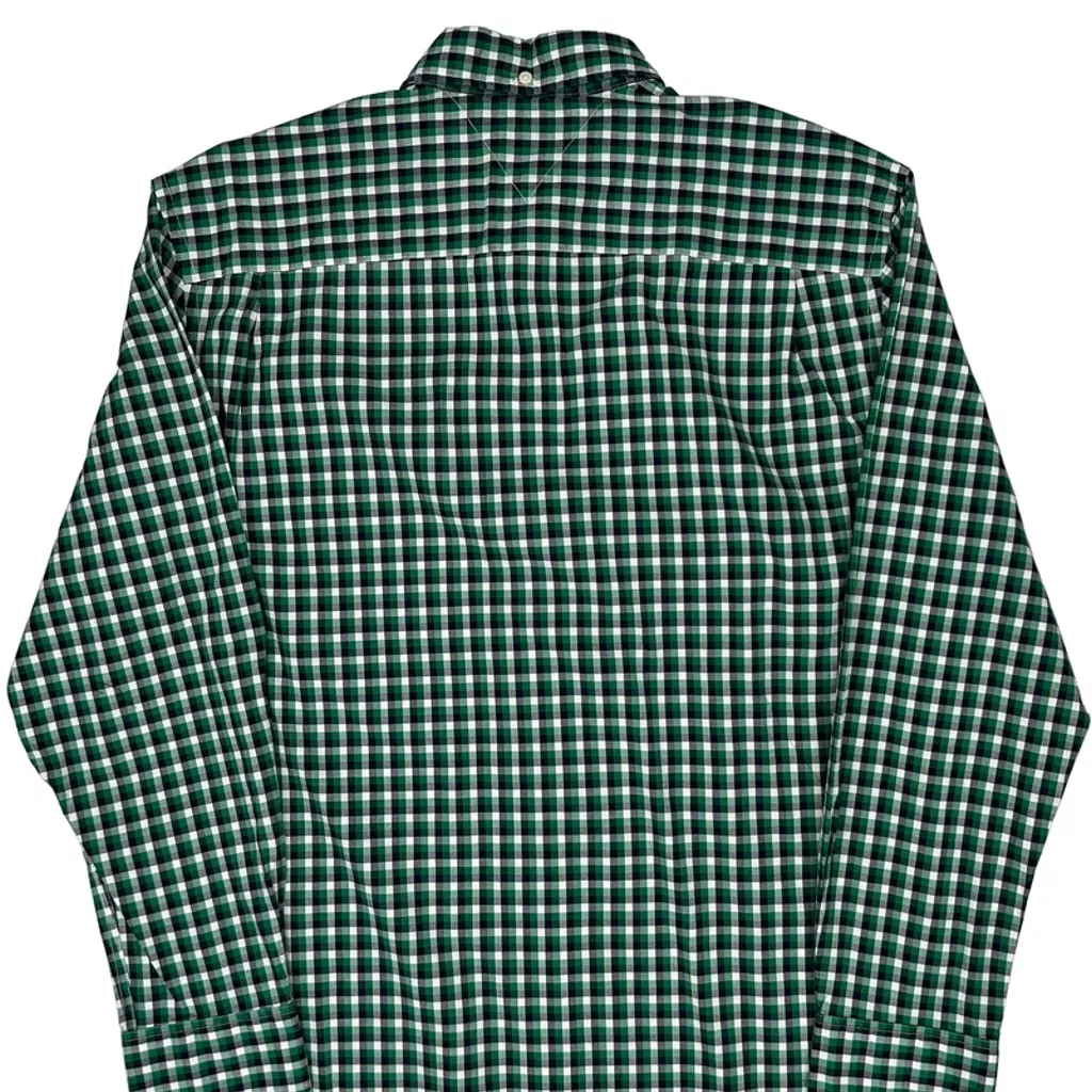 Tommy Hilfiger Checked Shirt - XL Green Cotton - Image 6