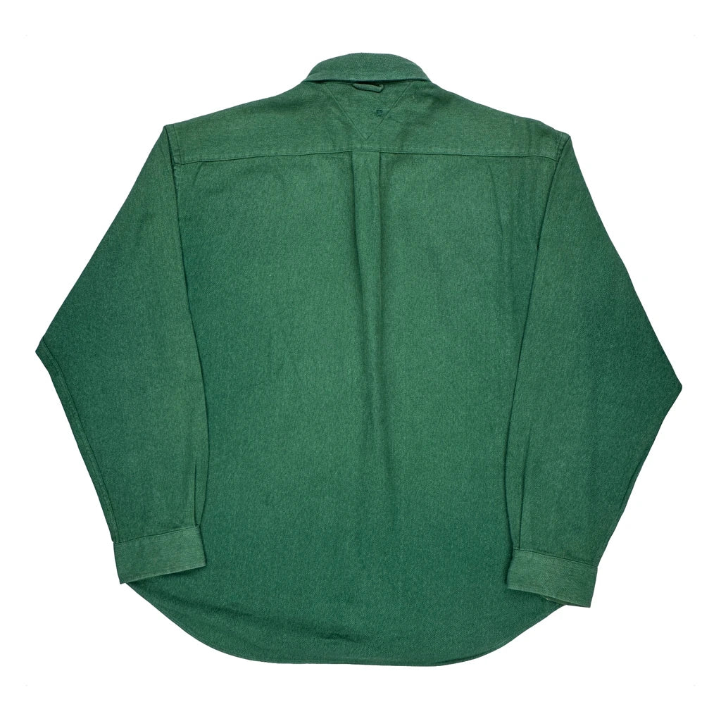 Tommy Hilfiger Shirt - XL Green Cotton - Image 2