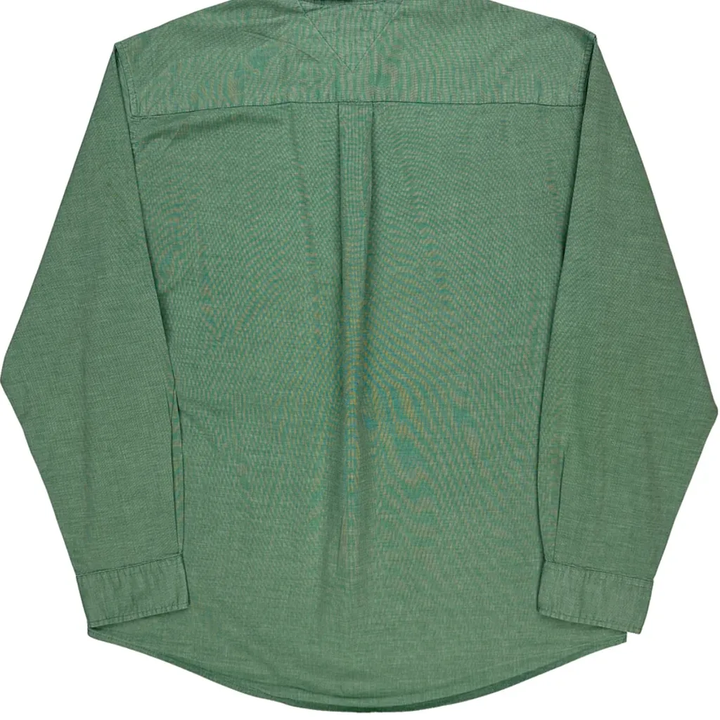 Tommy Hilfiger Shirt - XL Green Cotton - Image 7