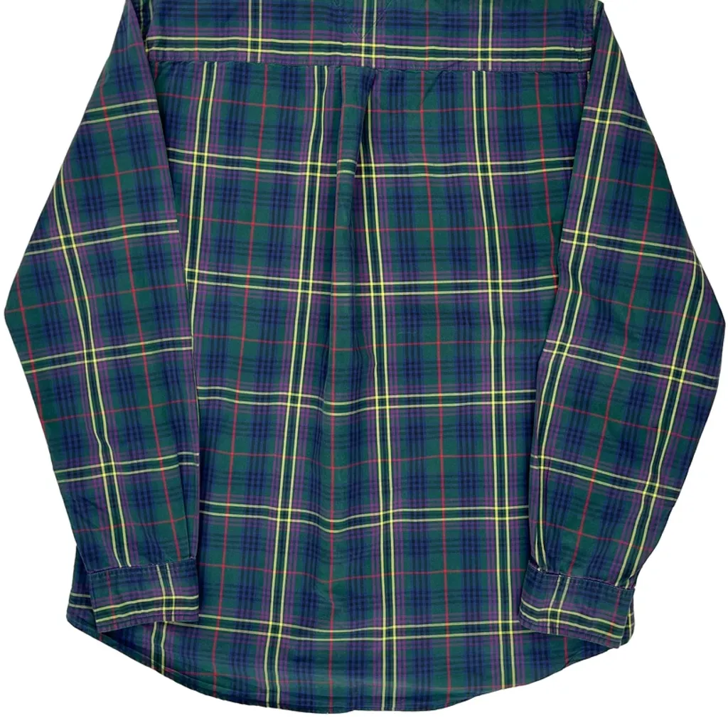 Tommy Hilfiger Checked Shirt - XL Green Cotton - Image 6