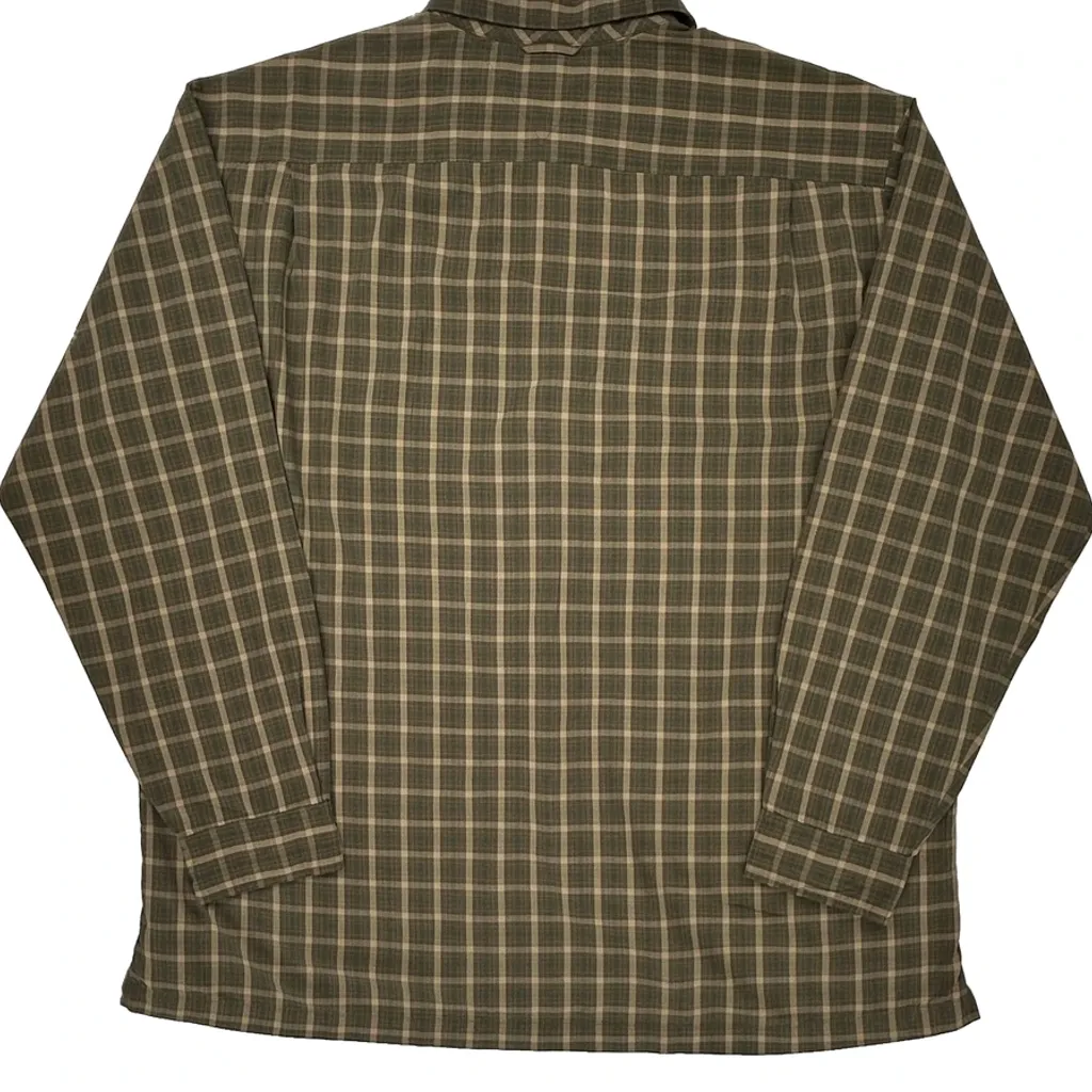 Tommy Hilfiger Checked Shirt - XL Green Polyester - Image 7