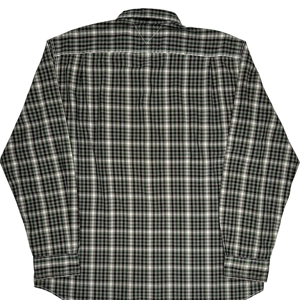 Tommy Hilfiger Checked Shirt - XL Green Cotton - Image 6