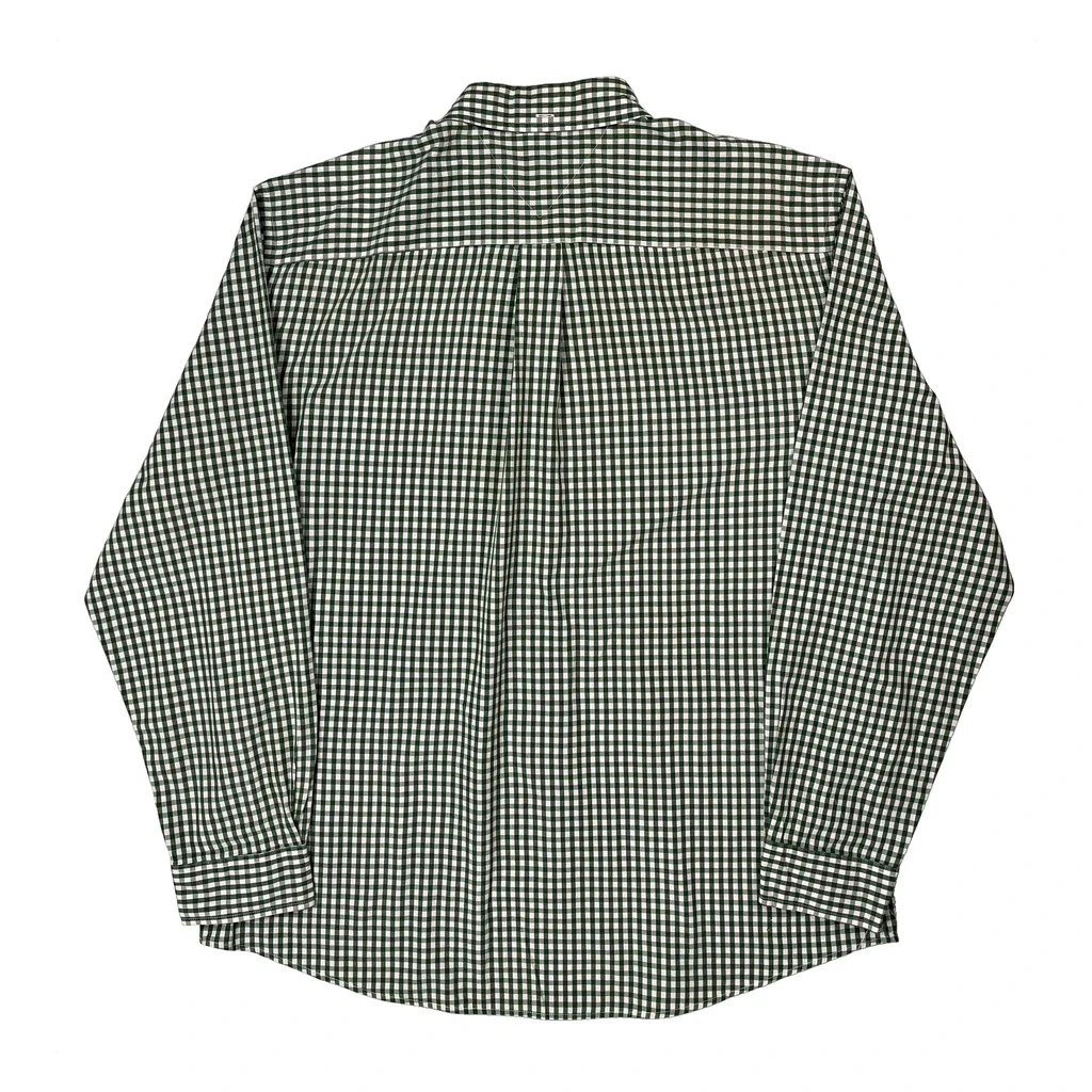 Tommy Hilfiger Checked Shirt - XL Green Cotton - Image 2