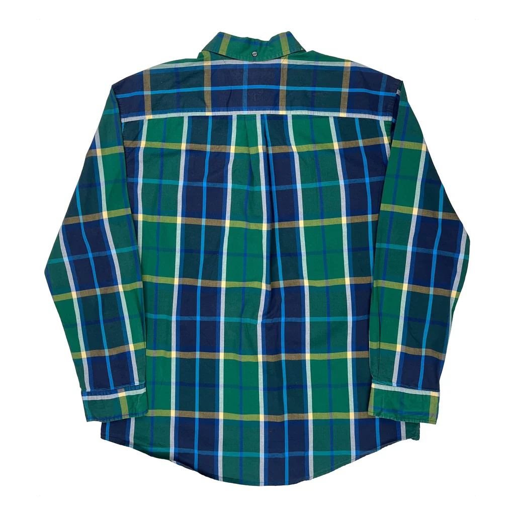 Tommy Hilfiger Checked Shirt - 2XL Green Cotton - Image 2