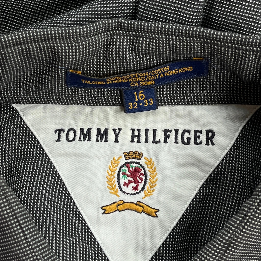 Tommy Hilfiger Shirt - Large Grey Cotton - Image 3