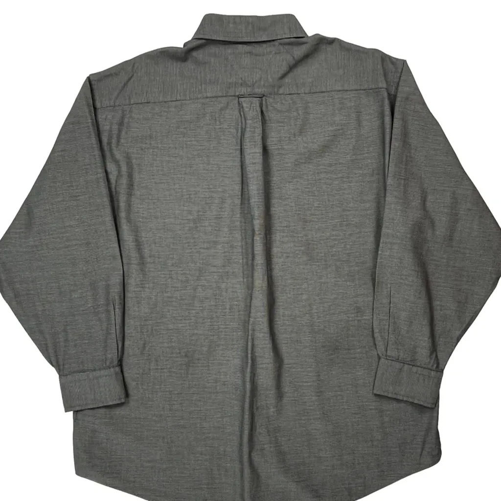 Tommy Hilfiger Shirt - Large Grey Cotton - Image 6