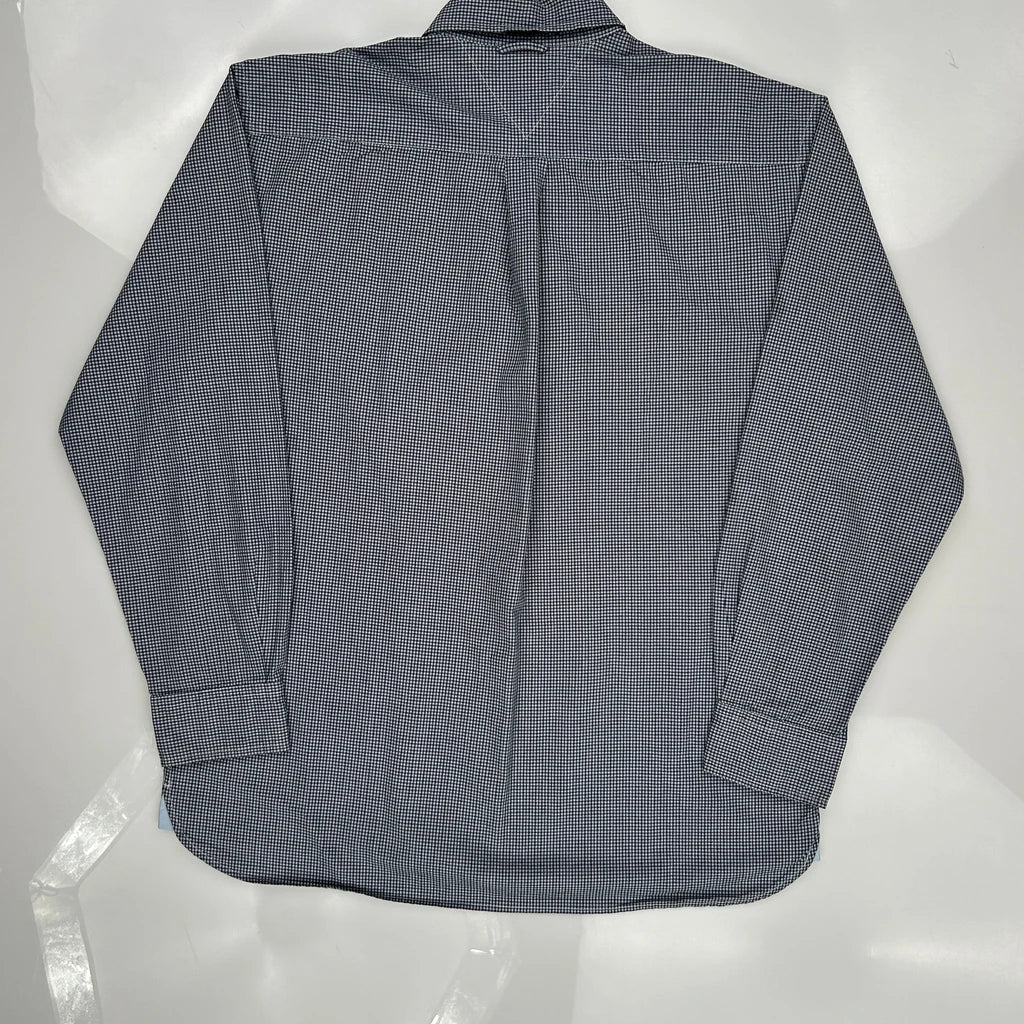 Tommy Hilfiger Checked Shirt - Large Grey Cotton - Image 3