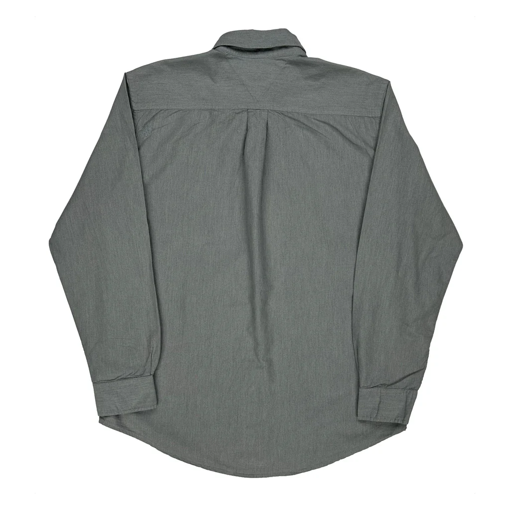 Tommy Hilfiger Shirt - Large Grey Cotton - Image 2